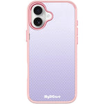 Custodia magnetica per telefono con motivo a pois viola chiaro, For iPhone 16 Pro Max, For iPhone 16 Pro, For iPhone 16 Plus, For iPhone 16