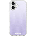 Custodia magnetica per telefono con motivo a pois viola chiaro, For iPhone 16 Pro Max, For iPhone 16 Pro, For iPhone 16 Plus, For iPhone 16