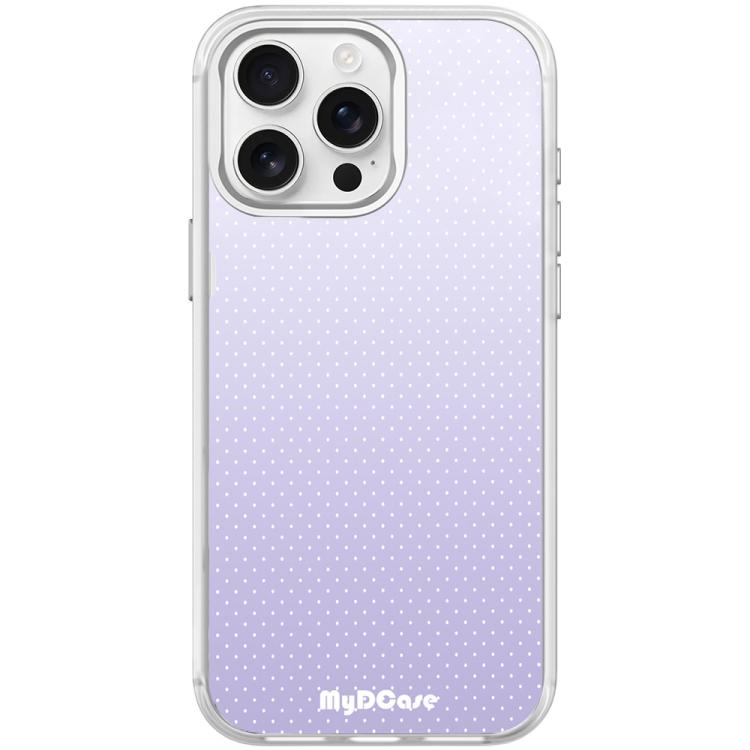 Custodia magnetica per telefono con motivo a pois viola chiaro, For iPhone 15 Pro Max, For iPhone 15 Pro