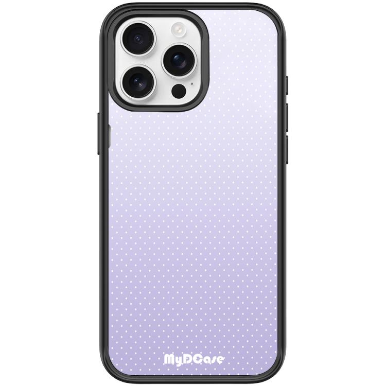 Custodia magnetica per telefono con motivo a pois viola chiaro, For iPhone 15 Pro Max, For iPhone 15 Pro