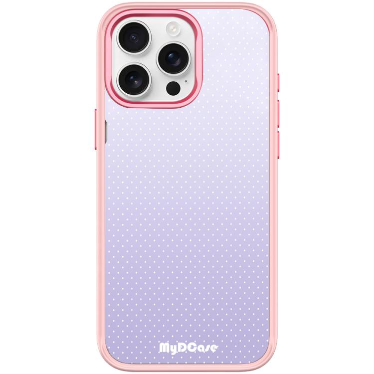 Custodia magnetica per telefono con motivo a pois viola chiaro, For iPhone 15 Pro Max, For iPhone 15 Pro