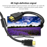 HDMI 2.0 4K HD Gold-Plated Video Connection Cable for TV Set-Top Box, PC Monitor, Projectors, 1m, 1.5m, 2m, 3m, 5m, 8m, 10m, 15m, 20m