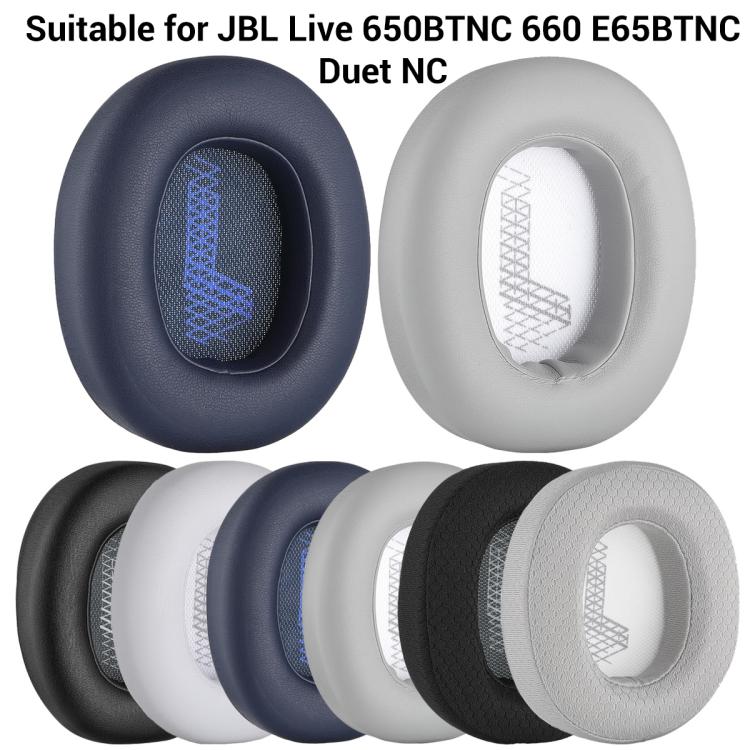 XDcase 1 paio di cuscinetti auricolari di ricambio con strumento di estrazione, For JBL Live 650BTNC / 660NC / E65BTNC / Duet NC