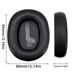 XDcase 1 paio di cuscinetti auricolari di ricambio con strumento di estrazione, For JBL Live 650BTNC / 660NC / E65BTNC / Duet NC