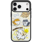 Adorabile custodia magnetica per telefono con motivo a cane vortice, For iPhone 17 Pro Max, For iPhone 17 Pro, For iPhone 17, For iPhone Air