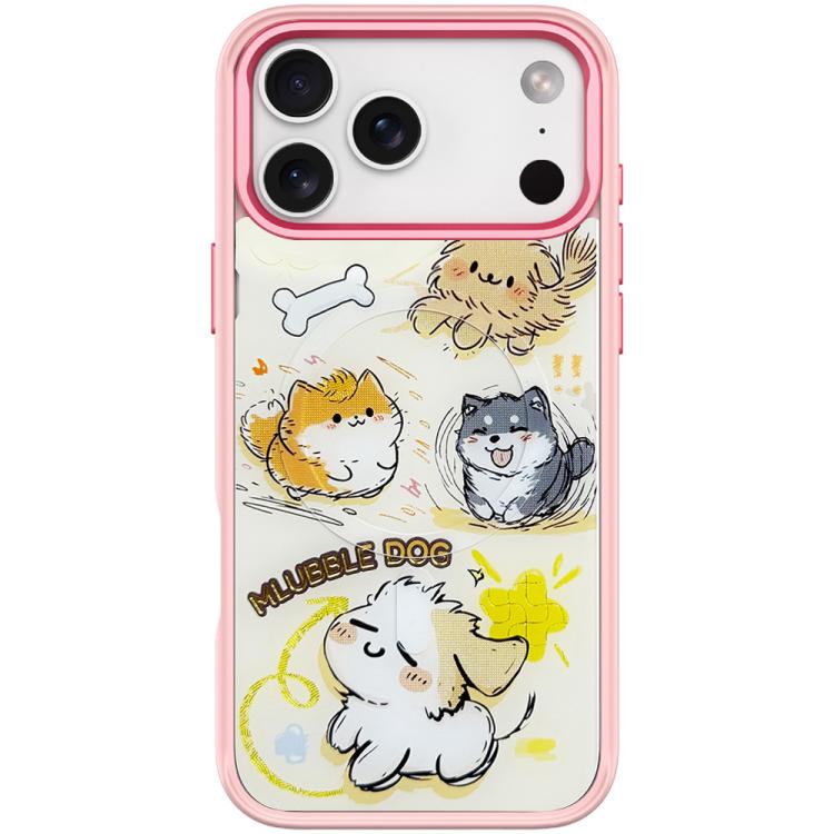 Adorabile custodia magnetica per telefono con motivo a cane vortice, For iPhone 17 Pro Max, For iPhone 17 Pro, For iPhone 17, For iPhone Air