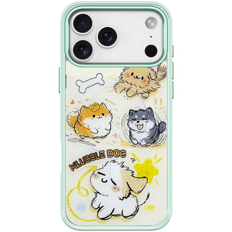 Adorabile custodia magnetica per telefono con motivo a cane vortice, For iPhone 17 Pro Max, For iPhone 17 Pro, For iPhone 17, For iPhone Air