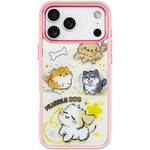 Adorabile custodia magnetica per telefono con motivo a cane vortice, For iPhone 17 Pro Max, For iPhone 17 Pro, For iPhone 17, For iPhone Air
