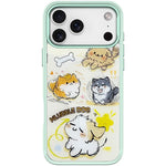 Adorabile custodia magnetica per telefono con motivo a cane vortice, For iPhone 17 Pro Max, For iPhone 17 Pro, For iPhone 17, For iPhone Air