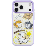 Adorabile custodia magnetica per telefono con motivo a cane vortice, For iPhone 17 Pro Max, For iPhone 17 Pro, For iPhone 17, For iPhone Air