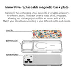 Adorabile custodia magnetica per telefono con motivo a cane vortice, For iPhone 16 Pro Max, For iPhone 16 Pro, For iPhone 16 Plus, For iPhone 16