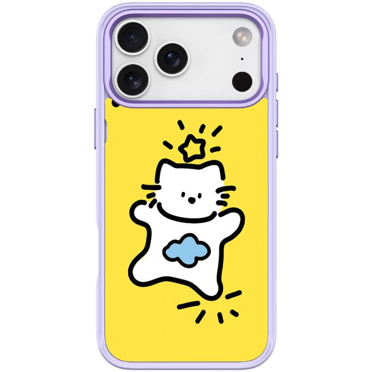 Adorabile custodia magnetica per telefono con motivo stelle, nuvole e gatti., For iPhone 17 Pro Max, For iPhone 17 Pro, For iPhone 17, For iPhone Air