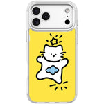 Adorabile custodia magnetica per telefono con motivo stelle, nuvole e gatti., For iPhone 17 Pro Max, For iPhone 17 Pro, For iPhone 17, For iPhone Air