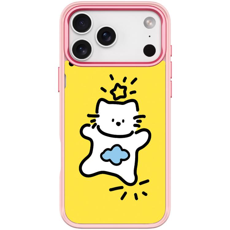 Adorabile custodia magnetica per telefono con motivo stelle, nuvole e gatti., For iPhone 17 Pro Max, For iPhone 17 Pro, For iPhone 17, For iPhone Air