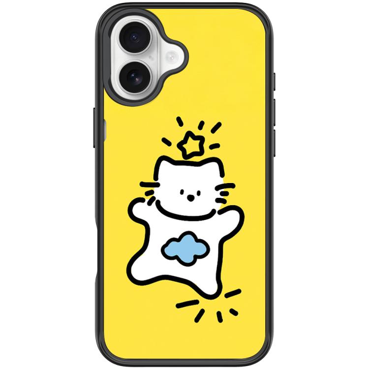 Adorabile custodia magnetica per telefono con motivo stelle, nuvole e gatti., For iPhone 17 Pro Max, For iPhone 17 Pro, For iPhone 17, For iPhone Air