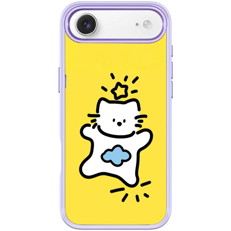 Adorabile custodia magnetica per telefono con motivo stelle, nuvole e gatti., For iPhone 17 Pro Max, For iPhone 17 Pro, For iPhone 17, For iPhone Air