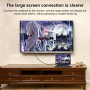 HDMI Male to DVI Female 1080P HD Gold-Plated Interface Video Adapter Cable, 0.3m