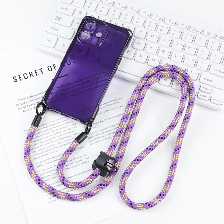 Custodia per telefono in TPU antiurto a quattro angoli con cordino, For iPhone 17 Pro Max, For iPhone 17 Pro, For iPhone 17
