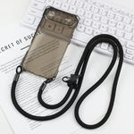 Custodia per telefono in TPU antiurto a quattro angoli con cordino, For iPhone Air