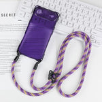 Custodia per telefono in TPU antiurto a quattro angoli con cordino, For iPhone Air