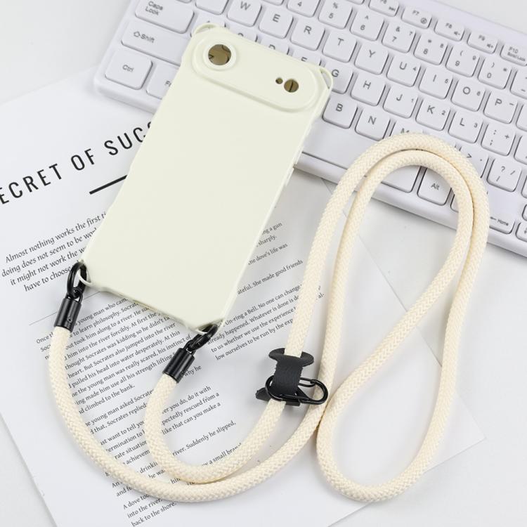 Custodia per telefono in TPU antiurto a quattro angoli con cordino, For iPhone Air