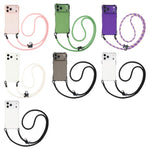 Custodia per telefono in TPU antiurto a quattro angoli con cordino, For iPhone 17 Pro Max, For iPhone 17 Pro, For iPhone 17