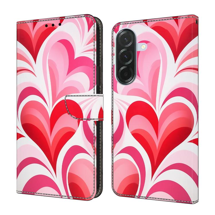 Custodia per telefono in ecopelle con effetto cristallo., For Samsung Galaxy A57 5G