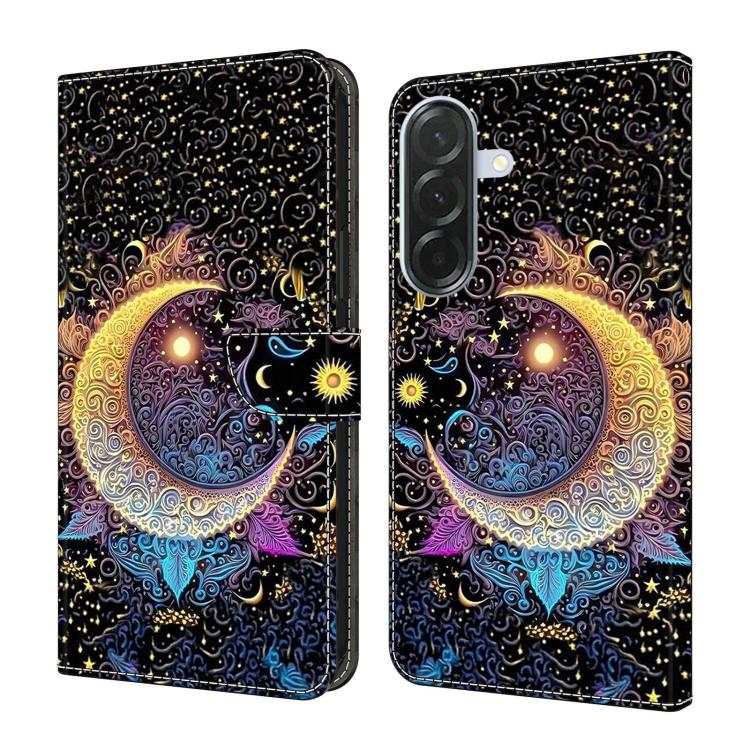 Custodia per telefono in ecopelle con effetto cristallo., For Samsung Galaxy A57 5G