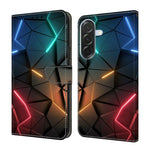 Custodia per telefono in ecopelle con effetto cristallo., For Samsung Galaxy A57 5G