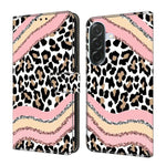 Custodia per telefono in ecopelle con effetto cristallo., For Samsung Galaxy A57 5G