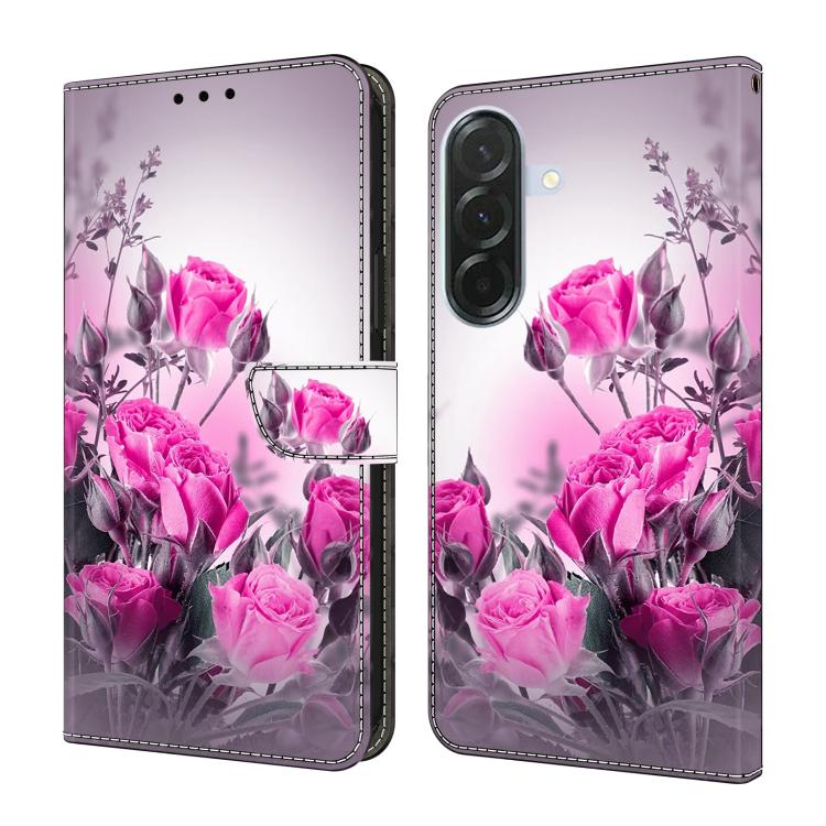 Custodia per telefono in ecopelle con effetto cristallo., For Samsung Galaxy A57 5G