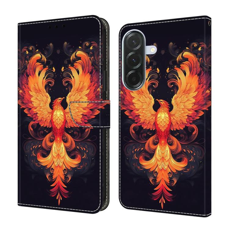 Custodia per telefono in ecopelle con effetto cristallo., For Samsung Galaxy A37 5G