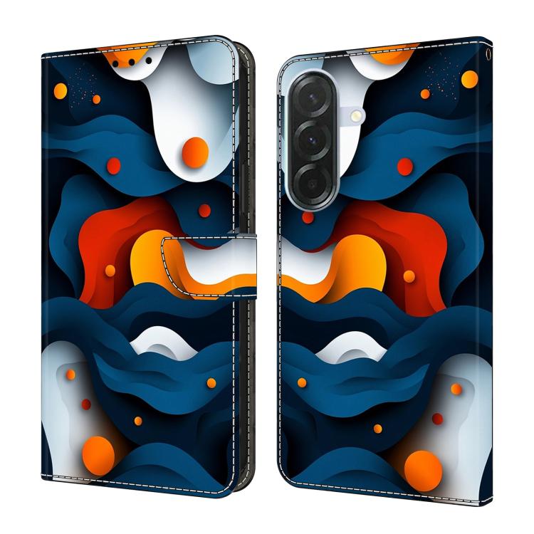 Custodia per telefono in ecopelle con effetto cristallo., For Samsung Galaxy A37 5G
