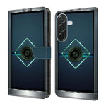Custodia per telefono in ecopelle con effetto cristallo., For Samsung Galaxy A37 5G