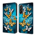 Custodia per telefono in ecopelle con effetto cristallo., For Samsung Galaxy A37 5G