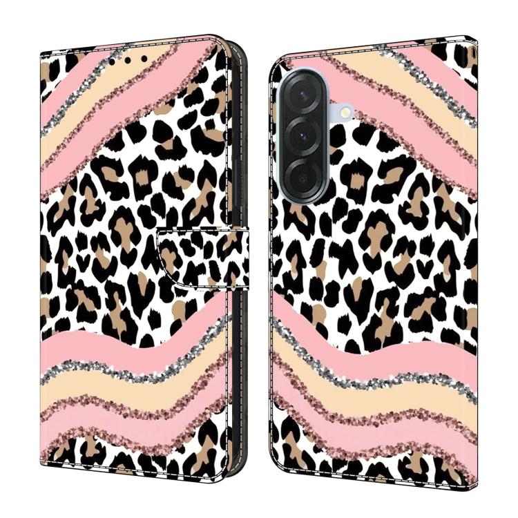 Custodia per telefono in ecopelle con effetto cristallo., For Samsung Galaxy A37 5G