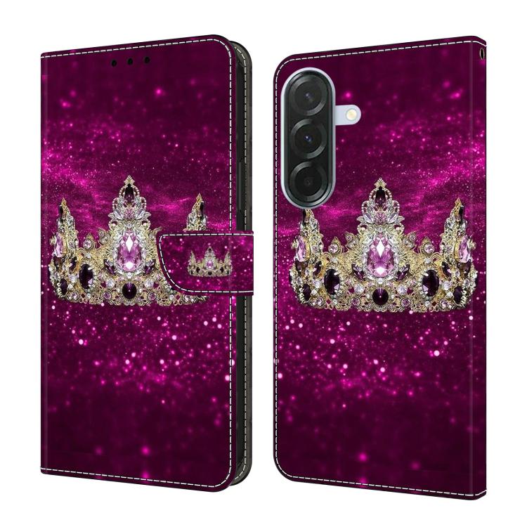 Custodia per telefono in ecopelle con effetto cristallo., For Samsung Galaxy A37 5G