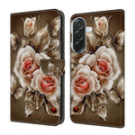 Custodia per telefono in ecopelle con effetto cristallo., For Samsung Galaxy A37 5G