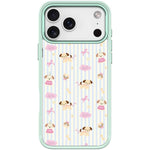 Custodia magnetica per telefono con motivo a strisce verticali e cane, For iPhone 17 Pro Max, For iPhone 17 Pro, For iPhone 17, For iPhone Air