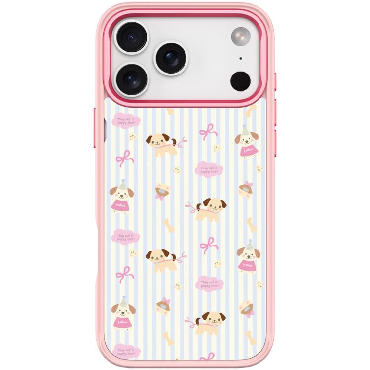 Custodia magnetica per telefono con motivo a strisce verticali e cane, For iPhone 17 Pro Max, For iPhone 17 Pro, For iPhone 17, For iPhone Air