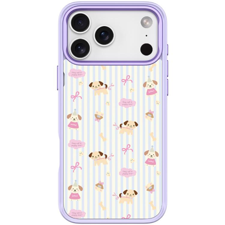 Custodia magnetica per telefono con motivo a strisce verticali e cane, For iPhone 17 Pro Max, For iPhone 17 Pro, For iPhone 17, For iPhone Air
