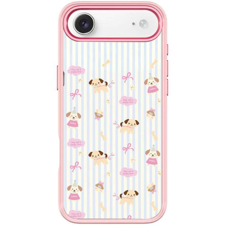 Custodia magnetica per telefono con motivo a strisce verticali e cane, For iPhone 17 Pro Max, For iPhone 17 Pro, For iPhone 17, For iPhone Air