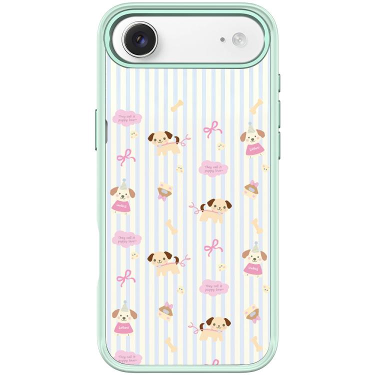 Custodia magnetica per telefono con motivo a strisce verticali e cane, For iPhone 17 Pro Max, For iPhone 17 Pro, For iPhone 17, For iPhone Air