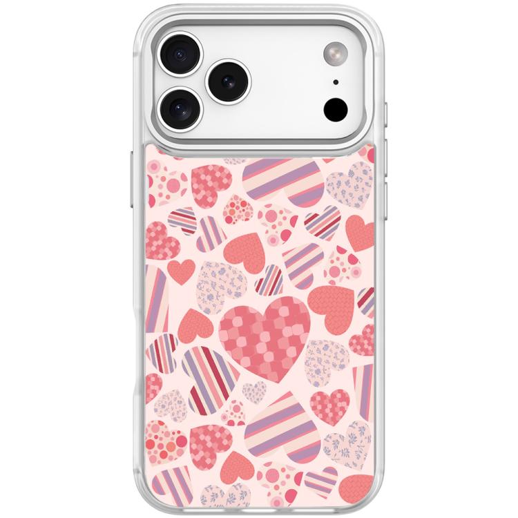Custodia magnetica per telefono con motivo a cuori, For iPhone 17 Pro Max, For iPhone 17 Pro, For iPhone 17, For iPhone Air