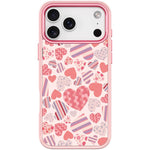 Custodia magnetica per telefono con motivo a cuori, For iPhone 17 Pro Max, For iPhone 17 Pro, For iPhone 17, For iPhone Air