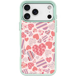 Custodia magnetica per telefono con motivo a cuori, For iPhone 17 Pro Max, For iPhone 17 Pro, For iPhone 17, For iPhone Air