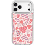 Custodia magnetica per telefono con motivo a cuori, For iPhone 17 Pro Max, For iPhone 17 Pro, For iPhone 17, For iPhone Air