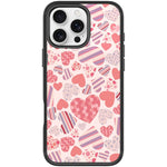 Custodia magnetica per telefono con motivo a cuori, For iPhone 16 Pro Max, For iPhone 16 Pro, For iPhone 15 Pro Max, For iPhone 15 Pro