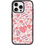Custodia magnetica per telefono con motivo a cuori, For iPhone 16 Pro Max, For iPhone 16 Pro, For iPhone 15 Pro Max, For iPhone 15 Pro