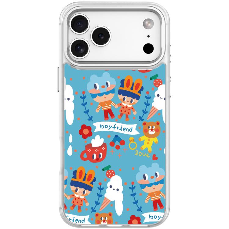 Custodia magnetica per telefono con motivo gelato, For iPhone 17 Pro Max, For iPhone 17 Pro, For iPhone 17, For iPhone Air